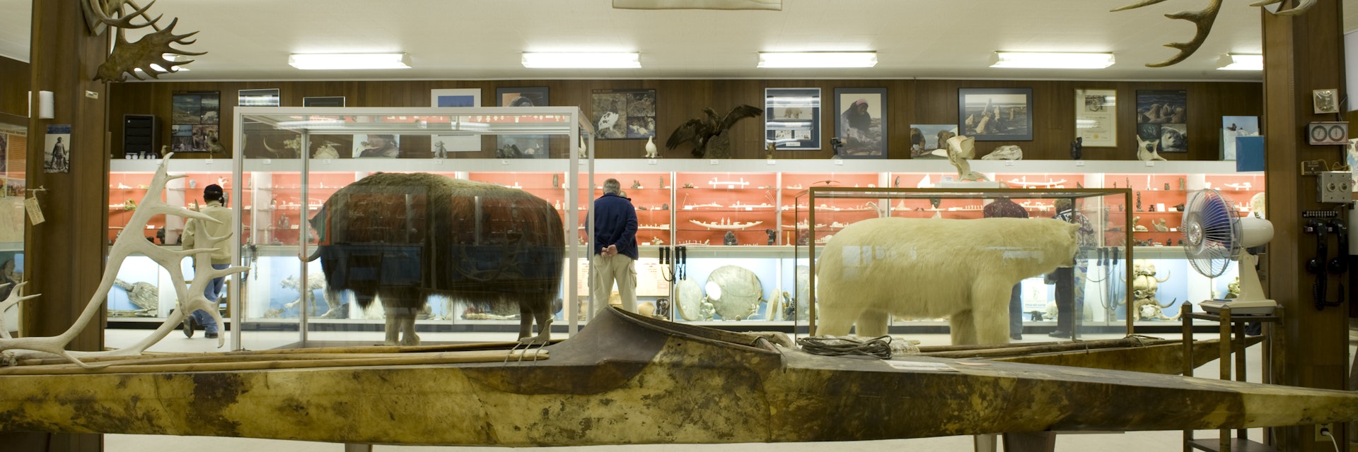 The Eskimo Museum in Churchill, Canada. The town is known as the .Polar Bear capital of the world.