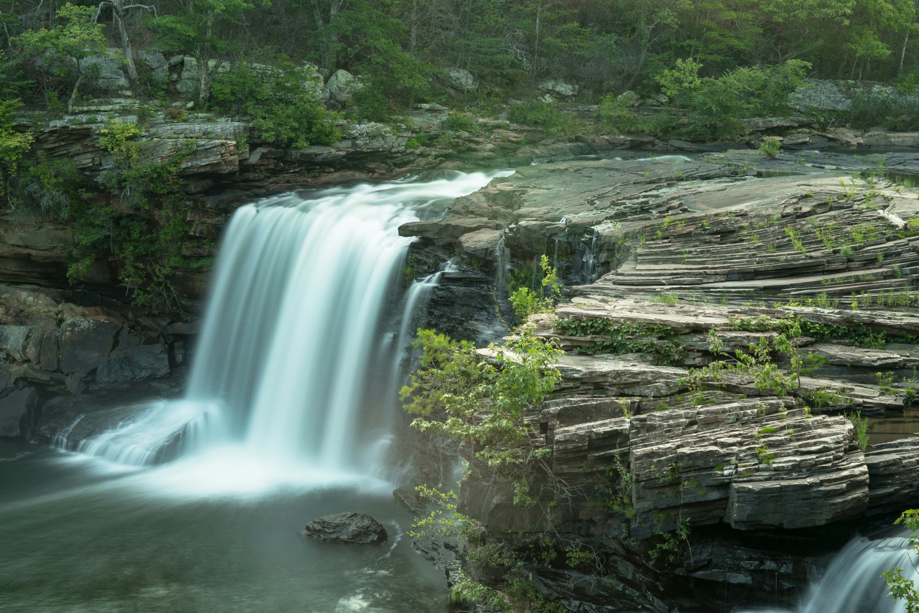 Little Canyon Rive National Preserve Waterfall in Mentone, Alabama