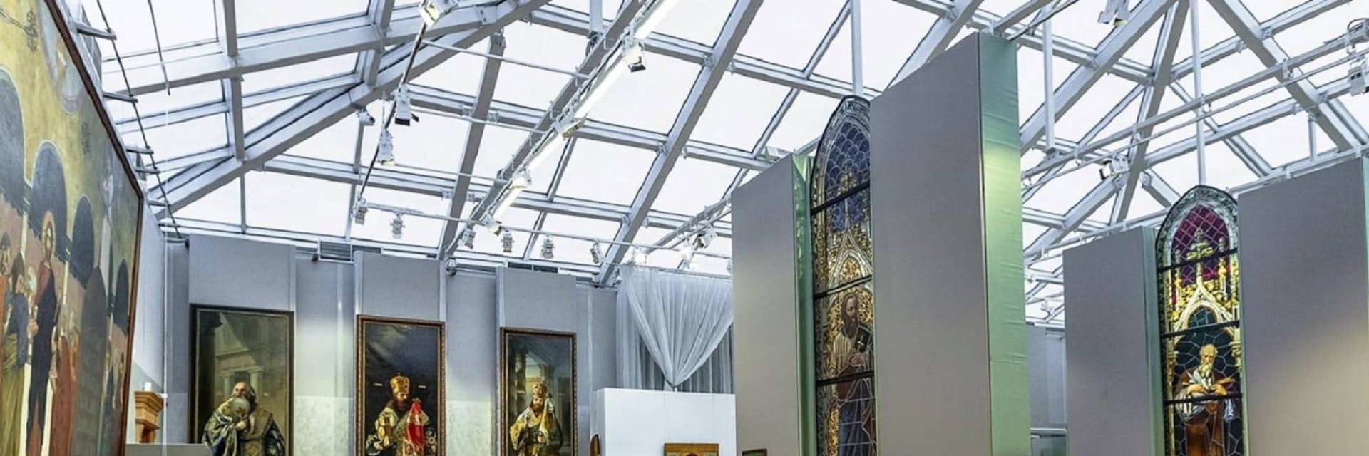 The permanent exhibition at the Museum of the History of Religion in St Petersburg.