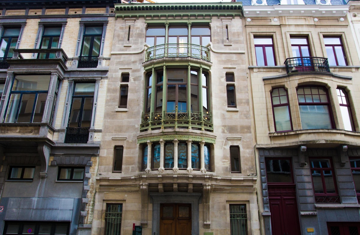 Rue Paul Emile Janson 6 facade