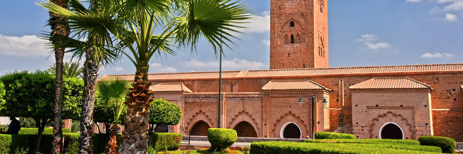 Koutoubia Mosque in the southwest medina quarter of Marrakesh, Morocco; Shutterstock ID 533973463