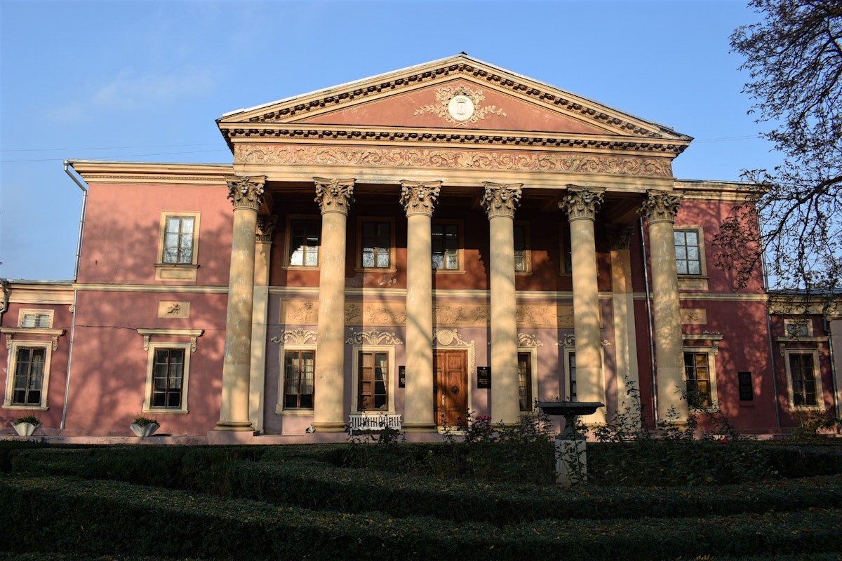 The Odesa Fine Arts Museum, located in a former palace