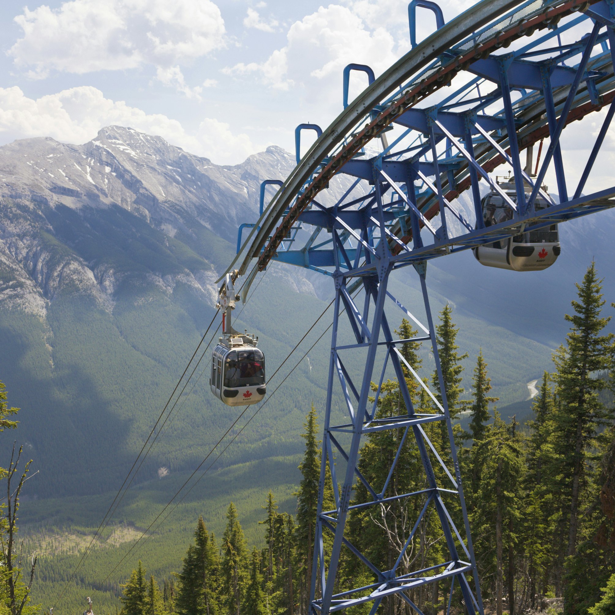Gondola, Sulphur Mountain, Banff, Alberta, Canada