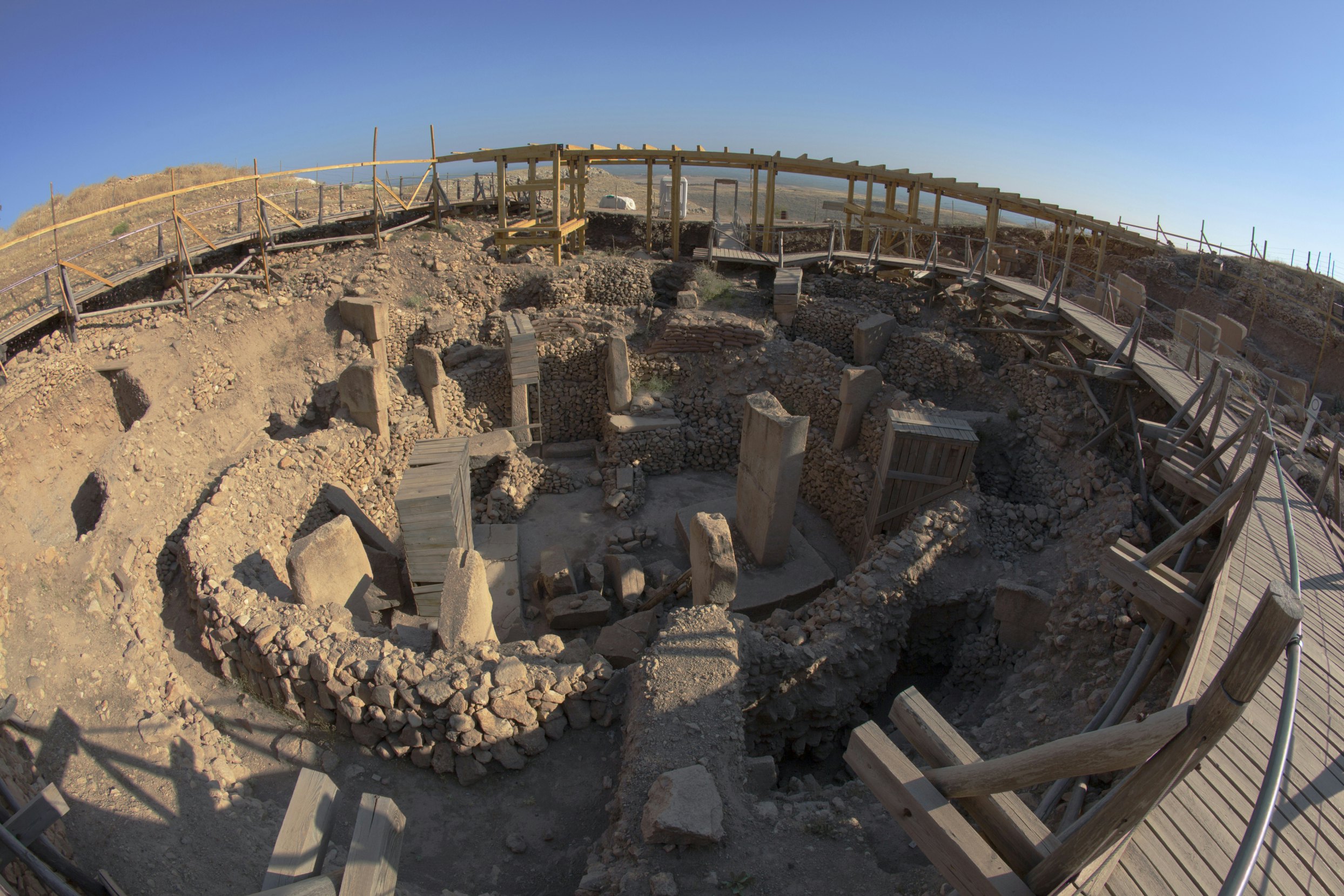 Enclosure C at Göbekli Tepe.