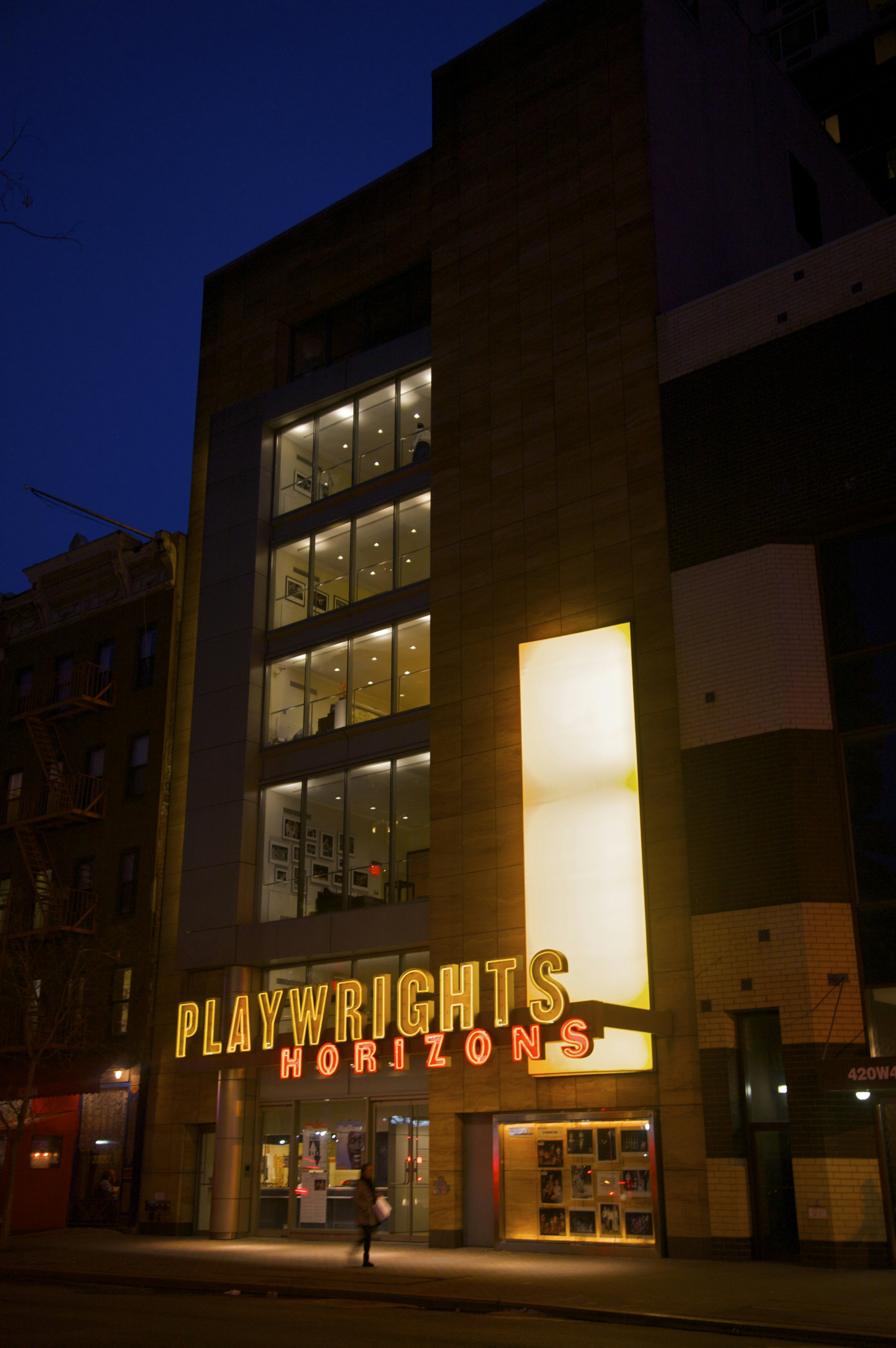 Playwrights Horizons onW 42nd Street, Midtown West, New York, NY, USA