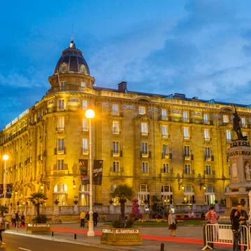 Maria Cristina Hotel in San Sebastian.