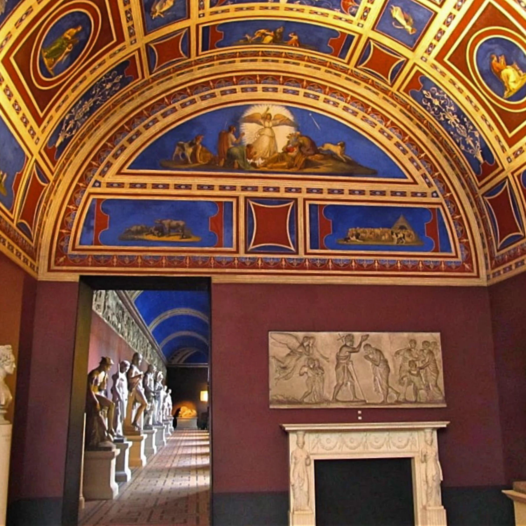 Thorvaldsens Museum interior lower floor