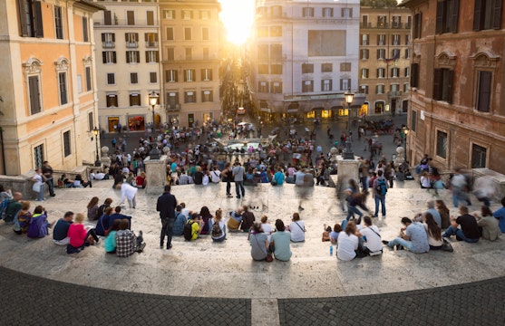 Spanish Steps and Square of Spain (Piazza di Spagna) in Rome, Italy; Shutterstock ID 360223361; Your name (First / Last): Lauren Gillmore; GL account no.: 56530; Netsuite department name: Online-Design; Full Product or Project name including edition: 65050/ Online Design /LaurenGillmore/POI