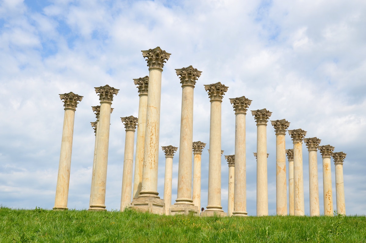 United States National Arboretum Columns in Washington DC, USA; Shutterstock ID 191062433; Your name (First / Last): Lauren Gillmore; GL account no.: 56530; Netsuite department name: Online-Design; Full Product or Project name including edition: 65050/ Online Design /LaurenGillmore/POI
