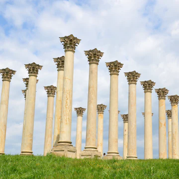 United States National Arboretum Columns in Washington DC, USA; Shutterstock ID 191062433; Your name (First / Last): Lauren Gillmore; GL account no.: 56530; Netsuite department name: Online-Design; Full Product or Project name including edition: 65050/ Online Design /LaurenGillmore/POI