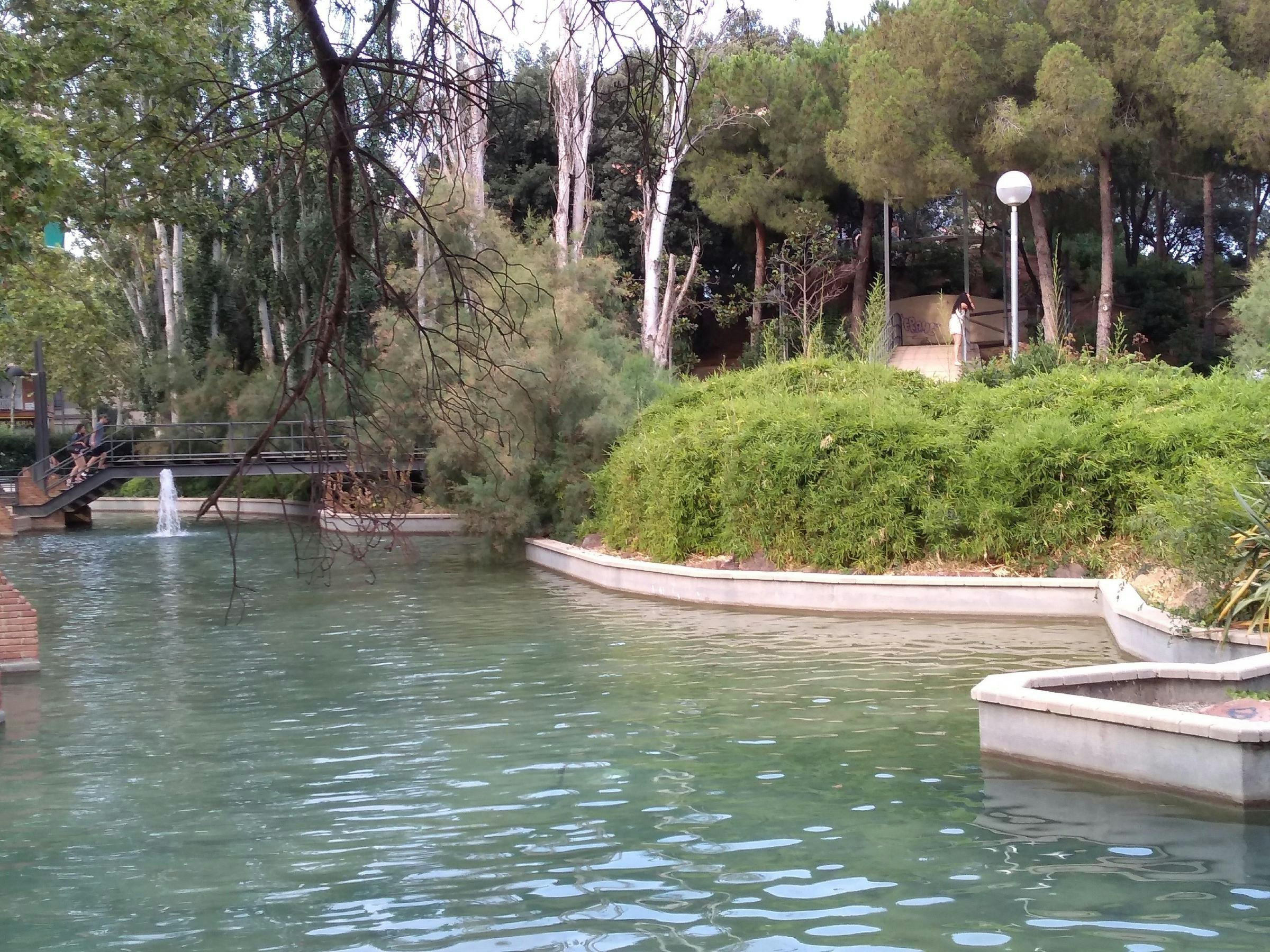 Inside the Parc de la Pegaso