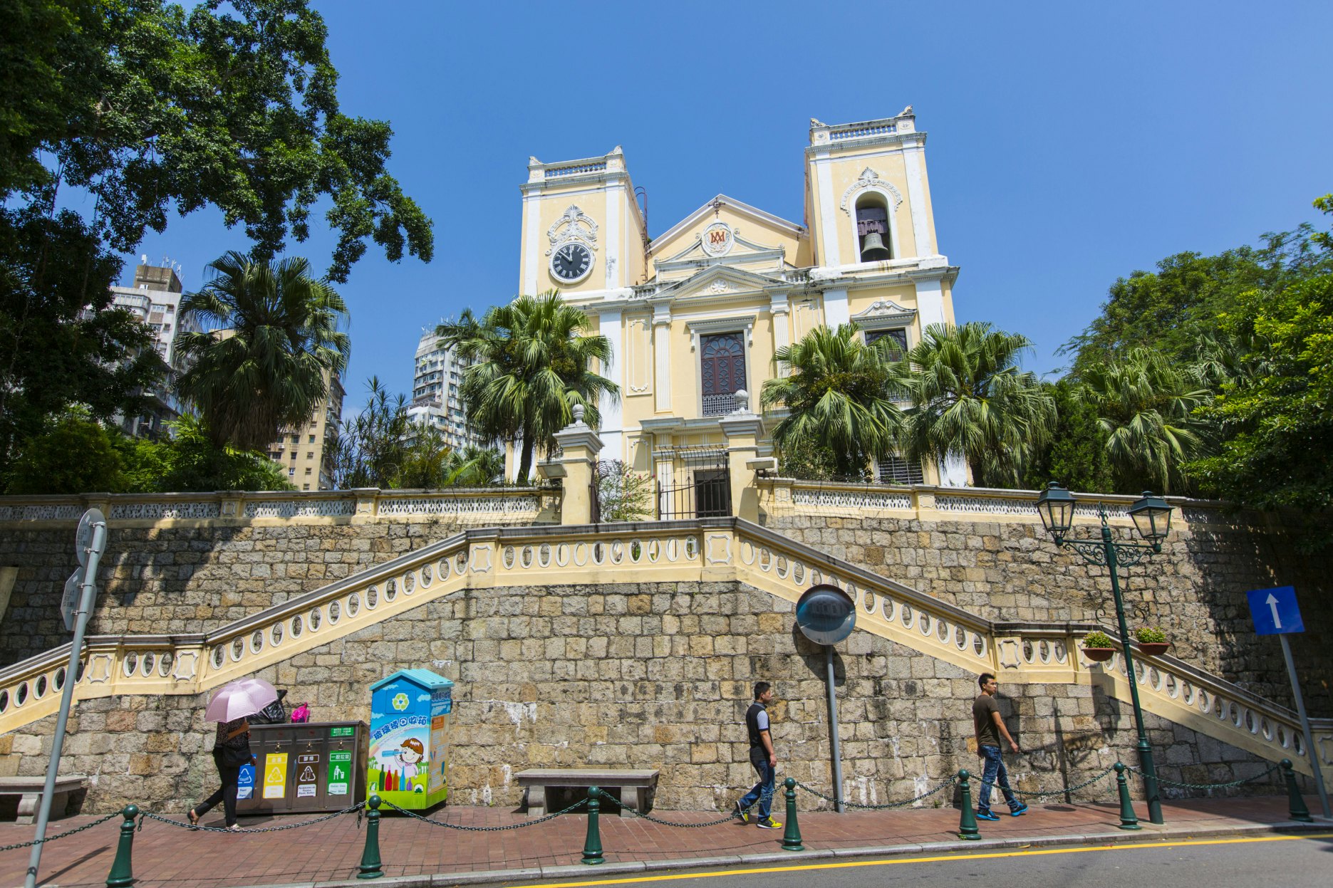 St Lawrences Cathedral in central Macau