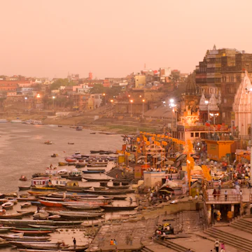 Man Mandir Ghat, Varanasi, Uttar Pradesh, India, Asia
