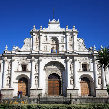 Catedral de Santiago (Santiago Cathedral), Antigua, UNESCO World Heritage Site, Guatemala, Central America