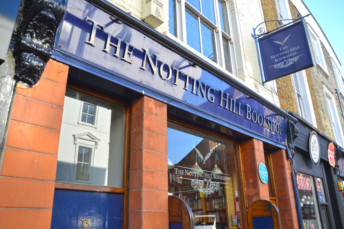 The Notting Hill Book Shop was made famous by the Hugh Grant film Notting Hill