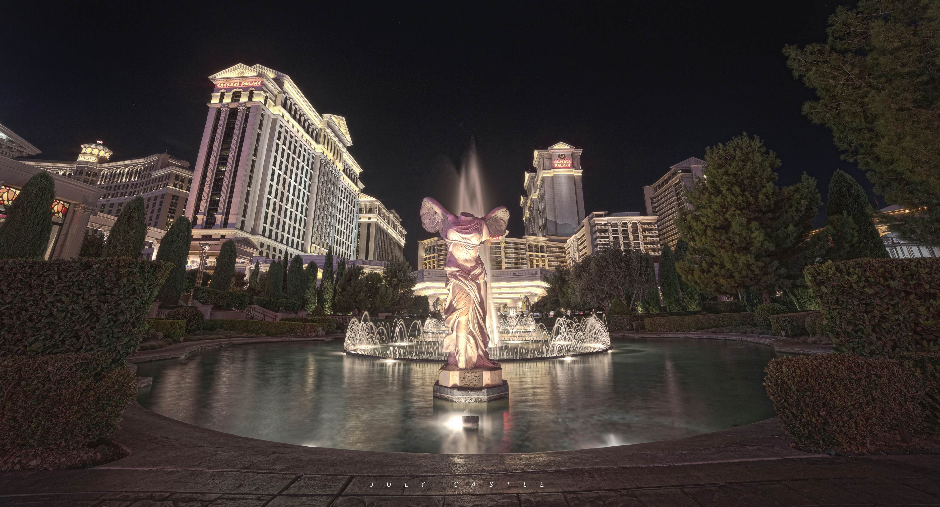 Caesars Palace Fountain 