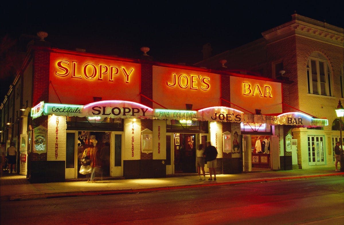 Sloppy Joe's Bar, Duval Street, Key West, Florida, USA