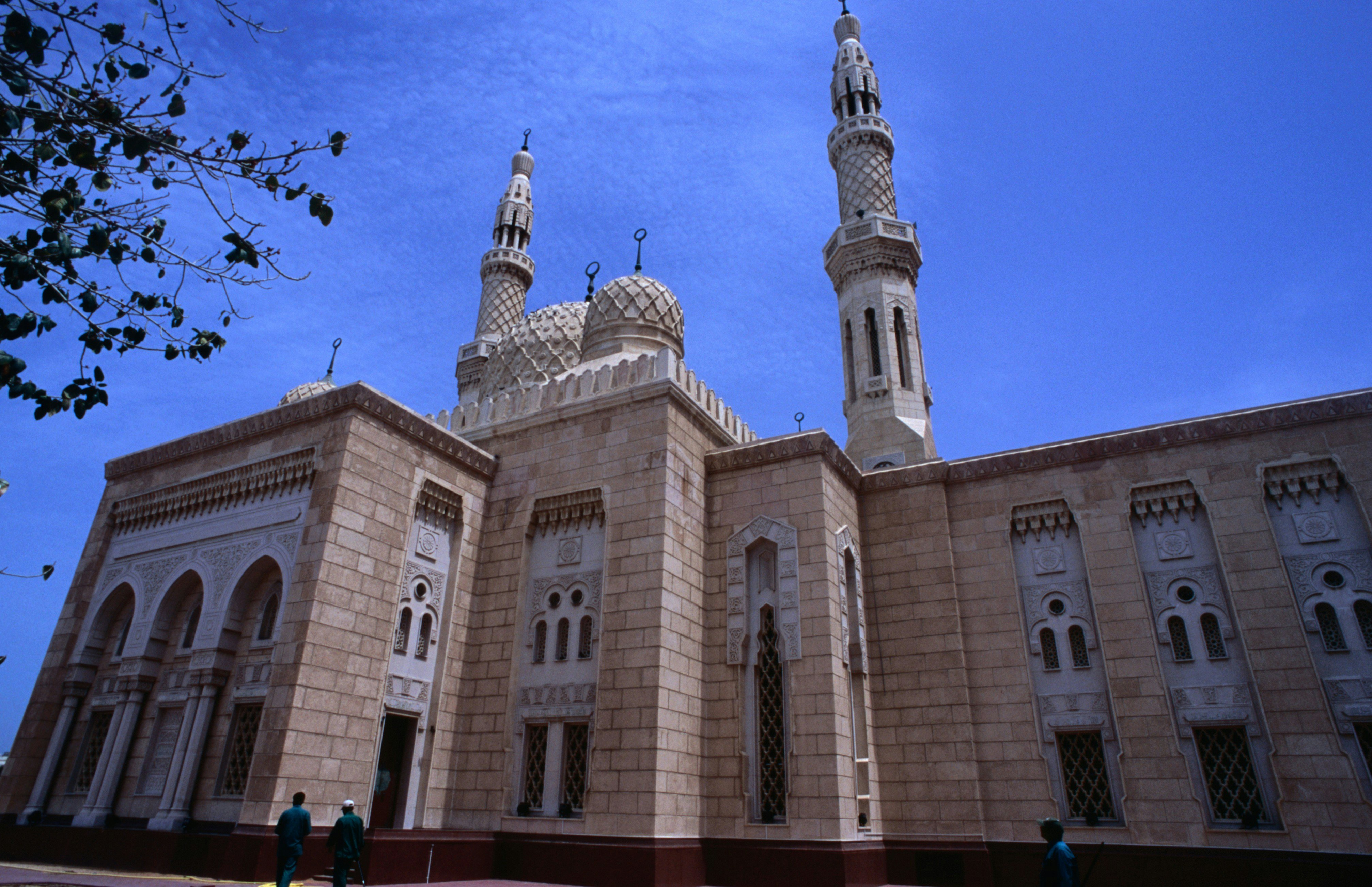 Exterior of Jumeria Mosque, Jumeria Rd.