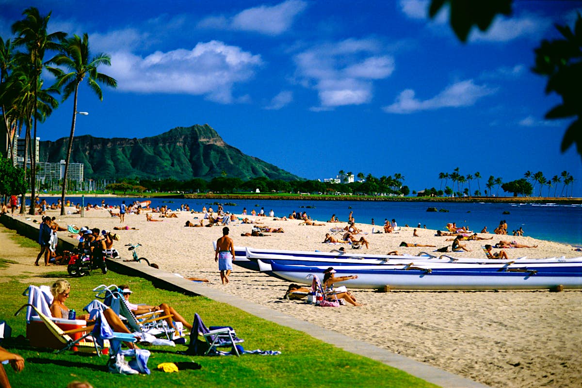 Ala Moana Regional Park Honolulu, USA Attractions Lonely