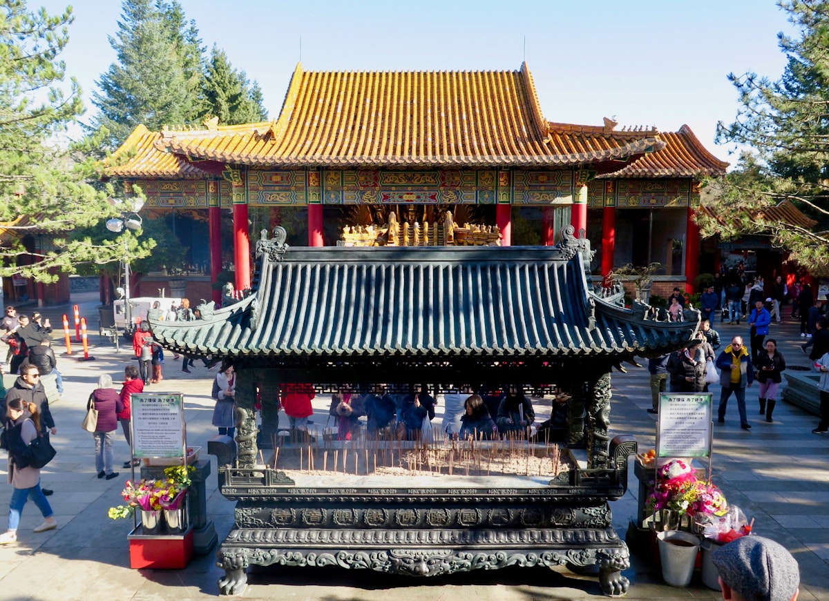Exterior of the International Buddhist Temple