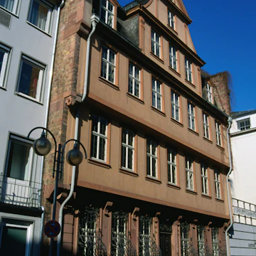 Goethe House, where Johann Wolfgang von Goethe was born in 1749 - Frankfurt, Hesse