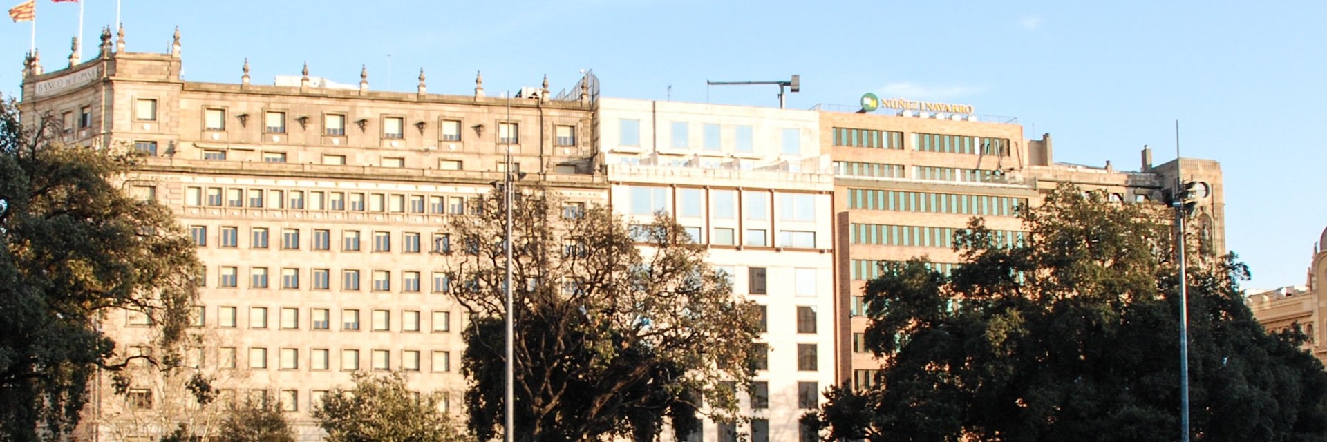 Centre of Plaça de Catalunya