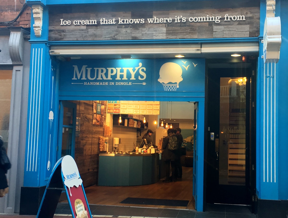 Shopfront for Murphy's Ice Cream