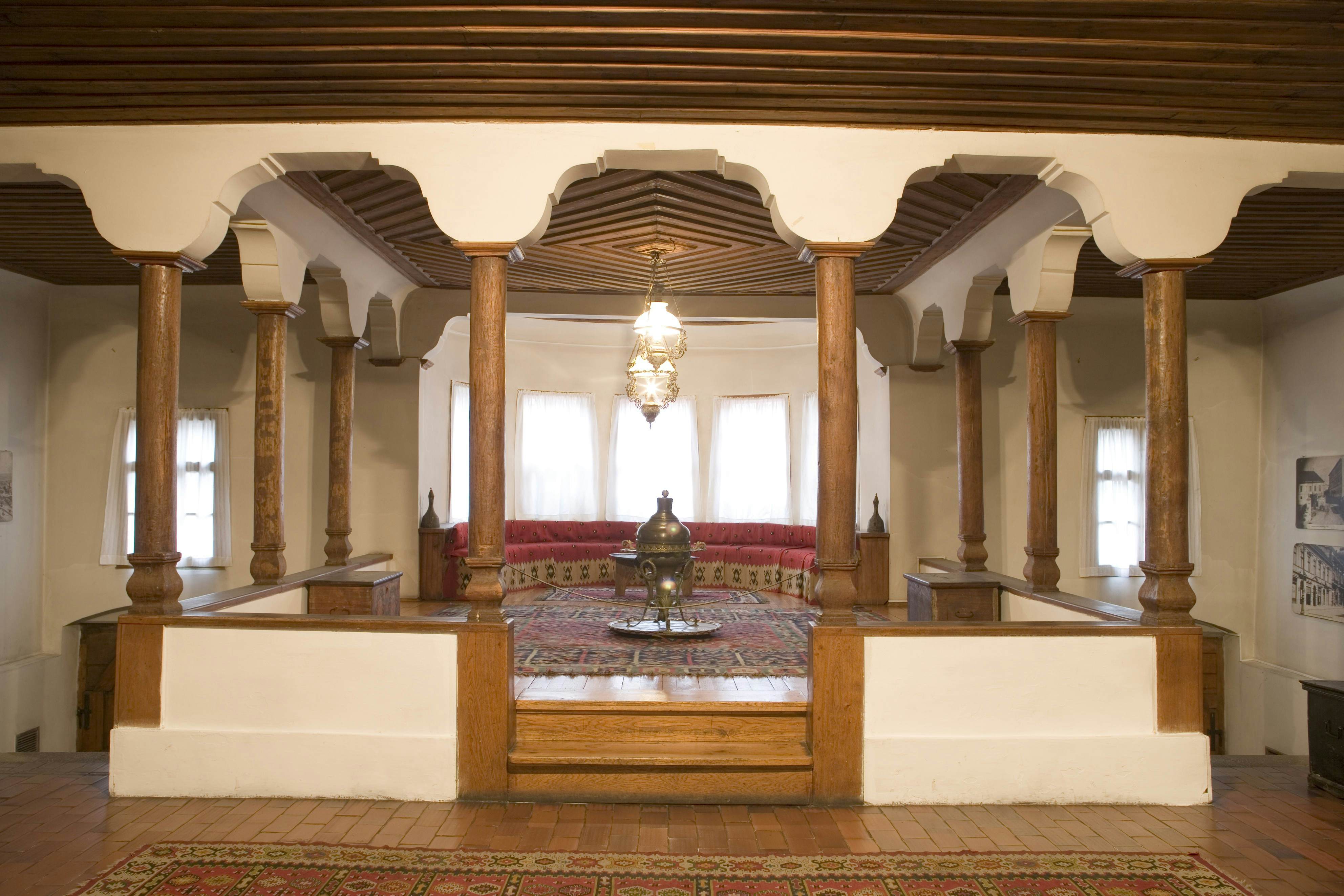 Greeting room, Palace of Princess Ljubica, erected in 1831 during Ottoman era, Stari Grad.