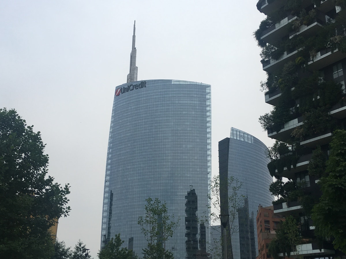 View of the UniCredit Tower