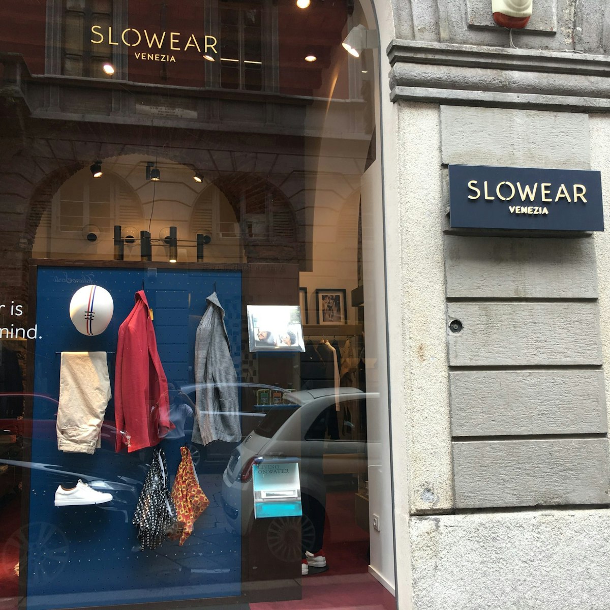 Outside The Slowear Store