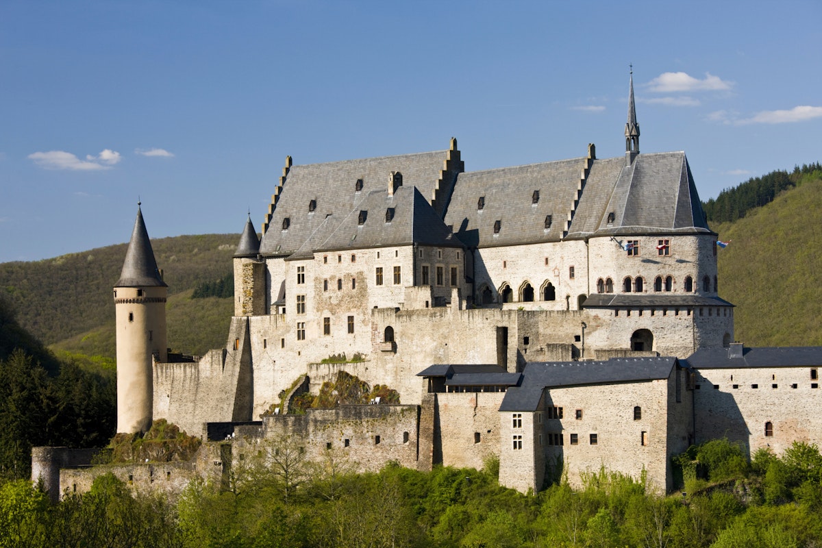 Vianden Castle, Vianden, Diekirch, Luxembourg