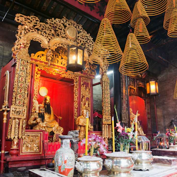 Incense sticks and coils, Sam Kai Vui Kun Temple, Macau, China, Asia