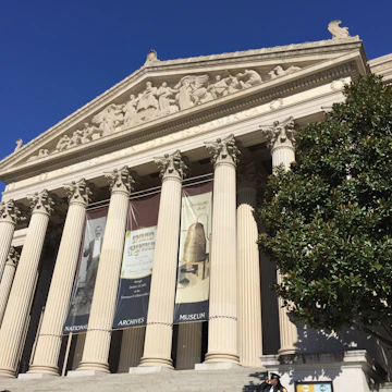 National Archives facade.