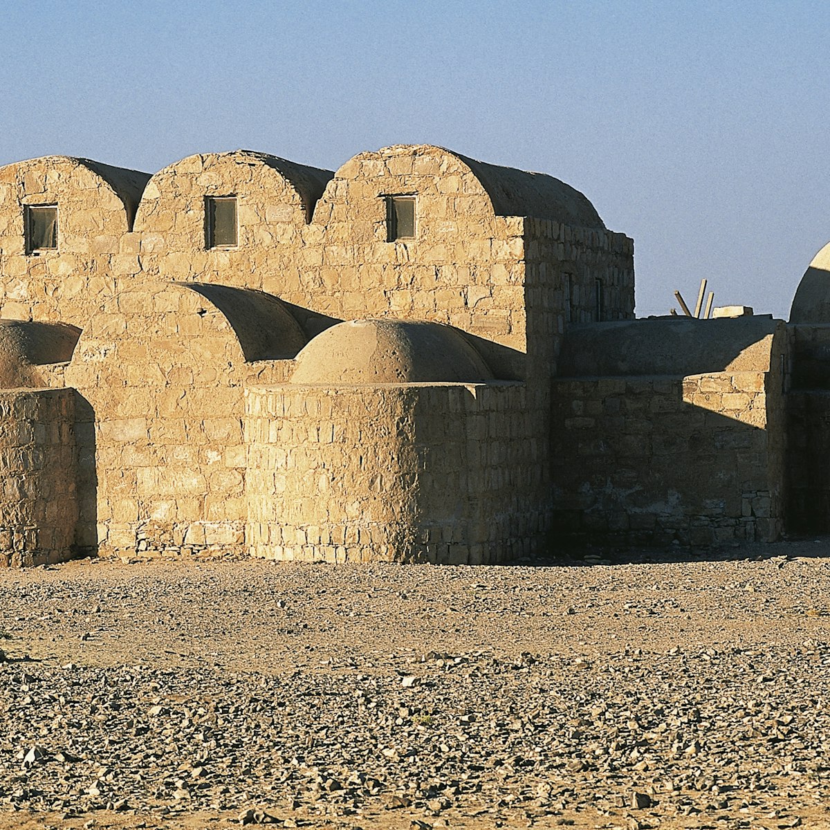 Quseir Amra or Qusayr Amra desert castle (8th century) (Unesco World Heritage List, 1985), Jordan