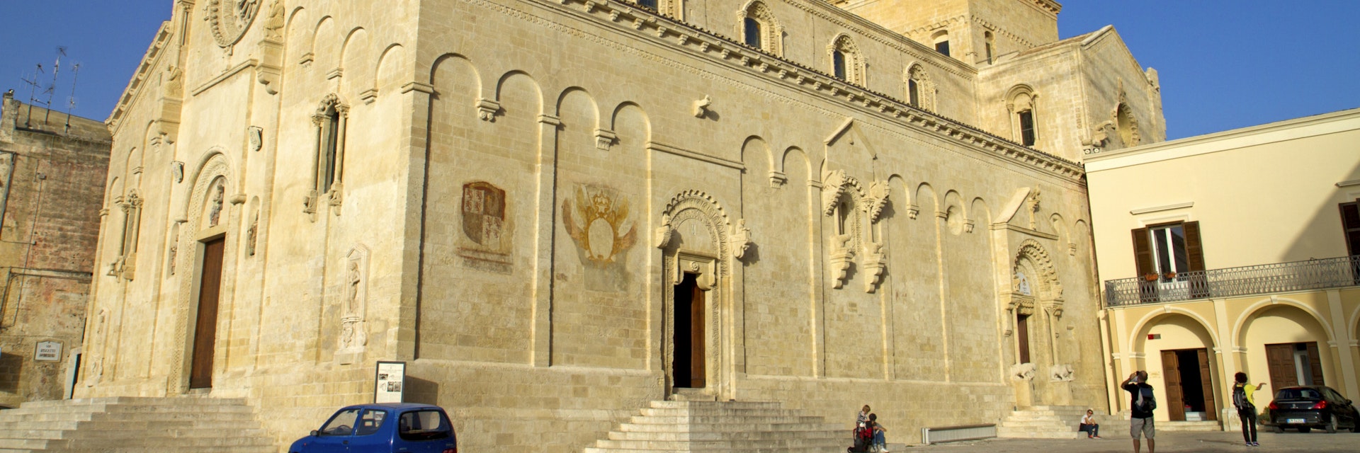 The main cathedral of the Italian city of Matera