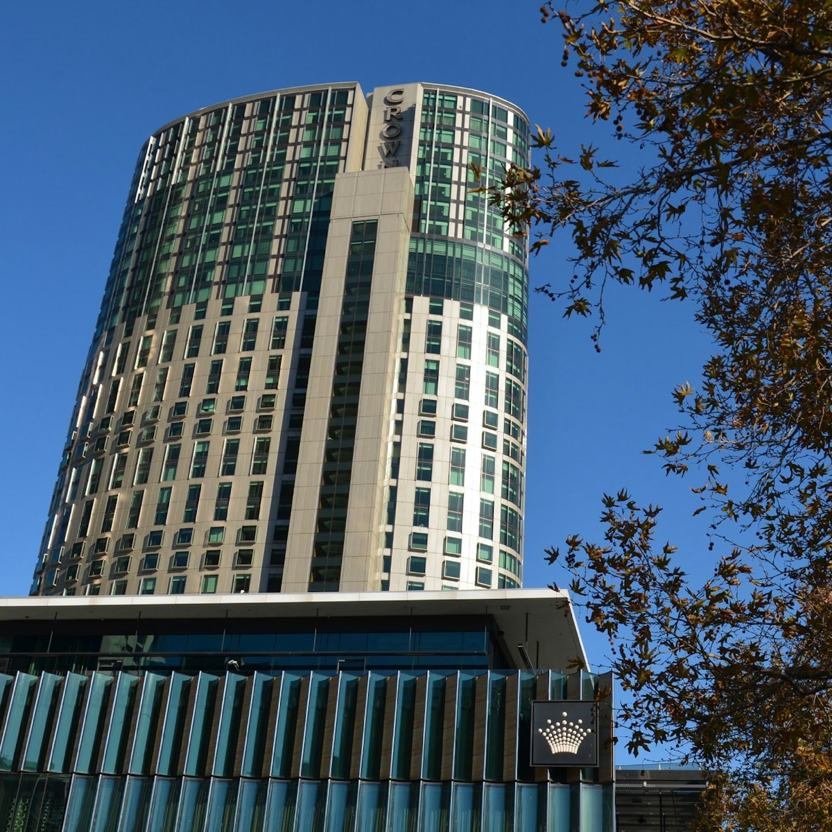 Crown Casino building, Southbank.
