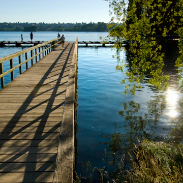 USA, Washington, Seattle, Green Lake City Park