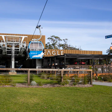 Australia, Mornington Peninsula - Jul 2018 - The Arthurs Seat Eagle gondola ride and cafe on the Mornington Peninsula