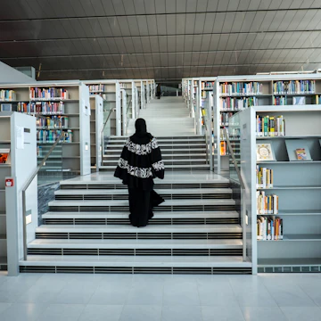 Qatar National Library, Doha, Qatar, November 2017; Shutterstock ID 1247187562; Your name (First / Last): Lauren Keith; GL account no.: 65050; Netsuite department name: Online Editorial; Full Product or Project name including edition: Destination page image update