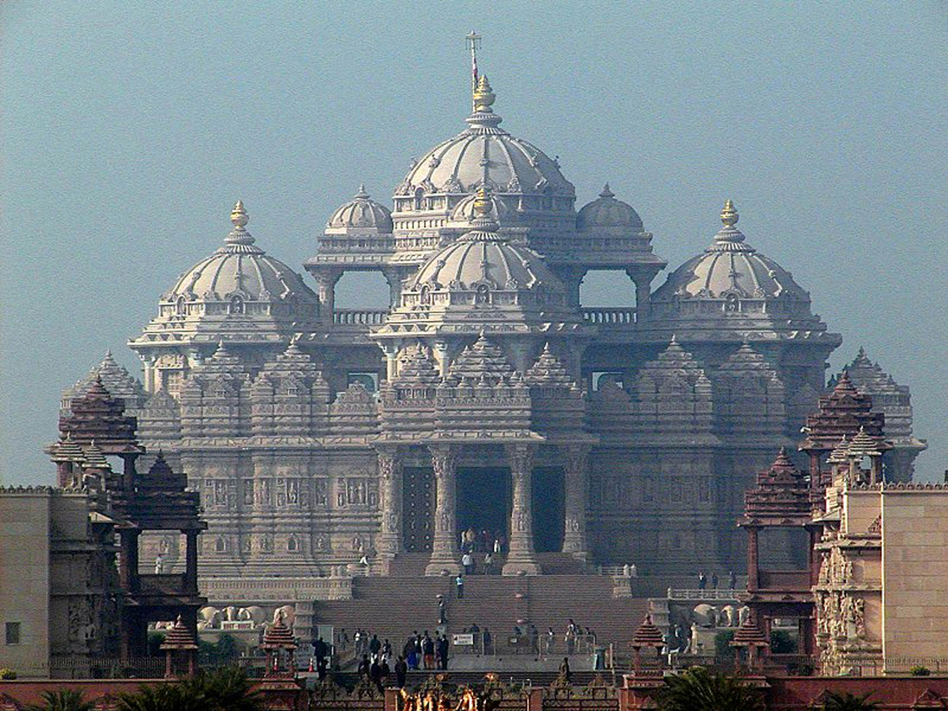 Swaminarayan Akshardham New Delhi  Editing background Scenic Background