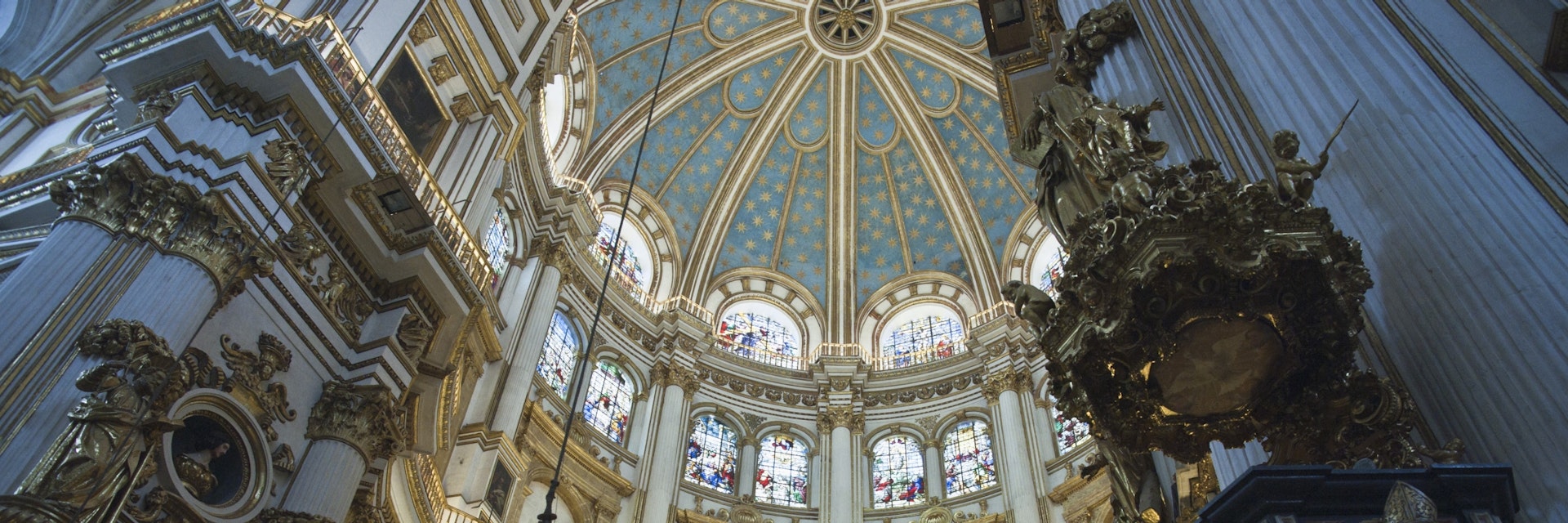 Dome Inside Granada Cathedral