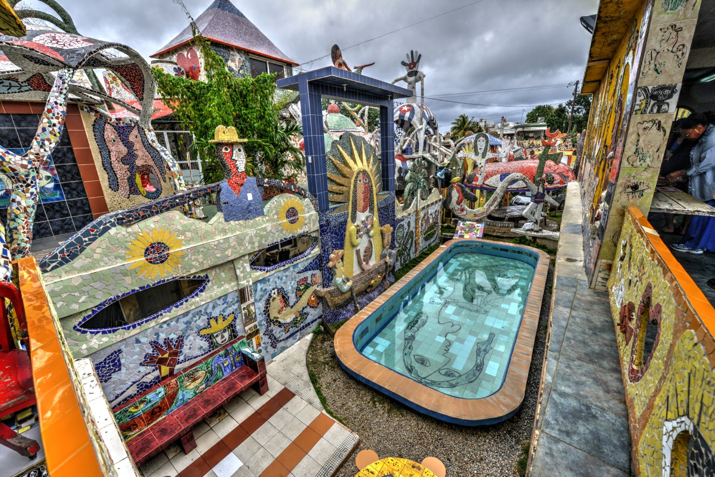 500px Photo ID: 106306455 - The artwork of Jose Fuster at his studio in Havana, Cuba...Cuba, February 2015 before changes in U.S.-Cuba relations began. Trip via UCLA Alumni Travel