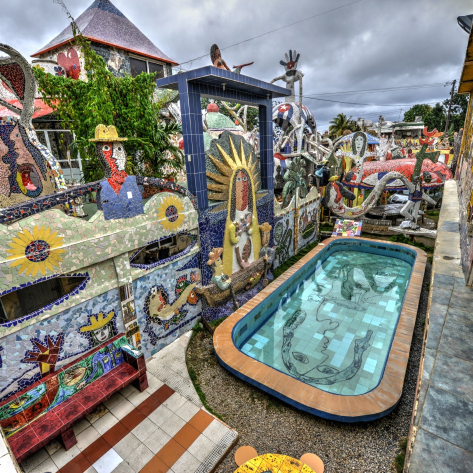 500px Photo ID: 106306455 - The artwork of Jose Fuster at his studio in Havana, Cuba...Cuba, February 2015 before changes in U.S.-Cuba relations began. Trip via UCLA Alumni Travel