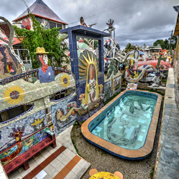 500px Photo ID: 106306455 - The artwork of Jose Fuster at his studio in Havana, Cuba...Cuba, February 2015 before changes in U.S.-Cuba relations began. Trip via UCLA Alumni Travel