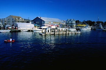 View of the Port at Nantucket Island - Massachusetts