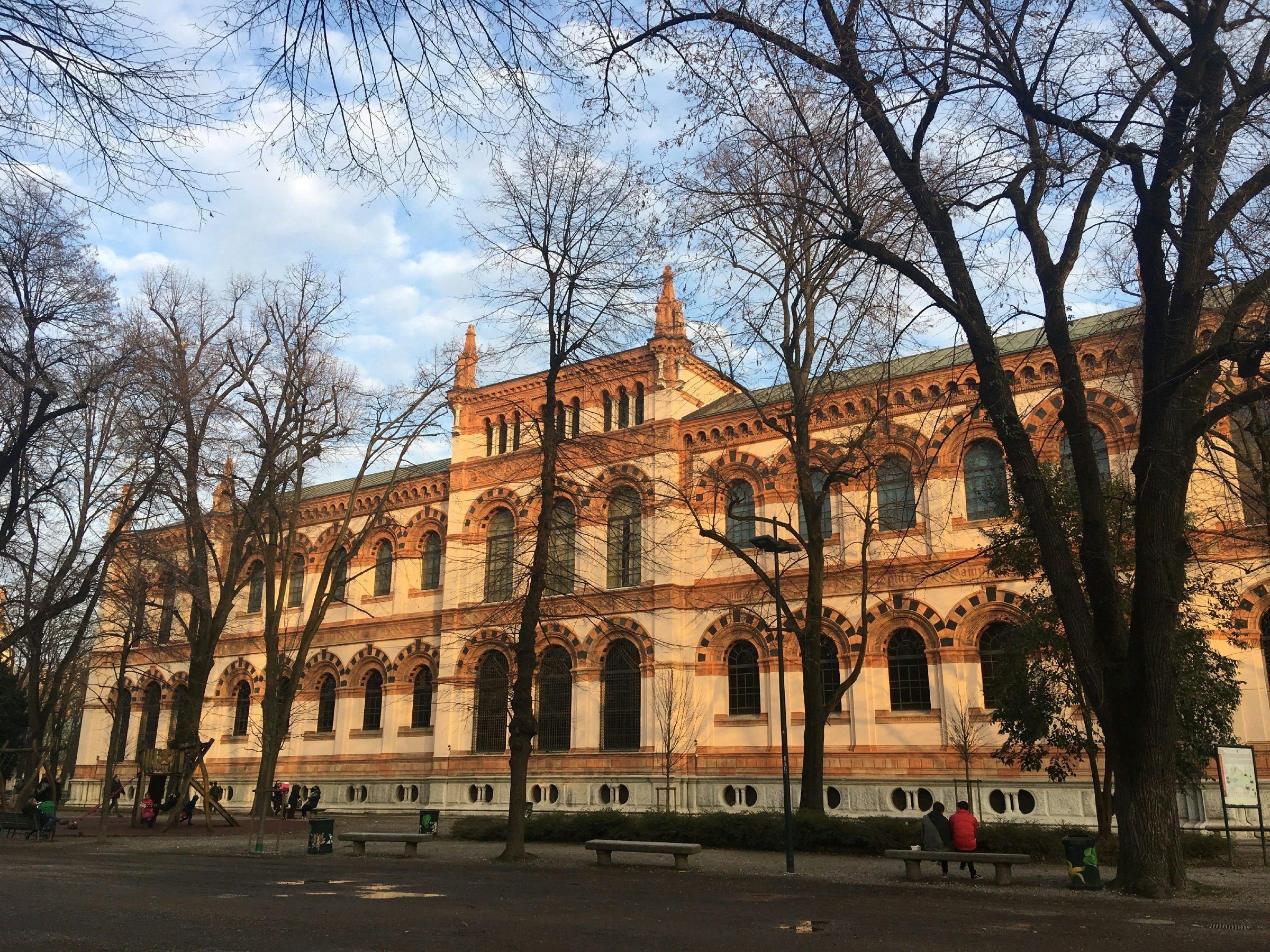 Museo Civicio di Storia Naturale from the park