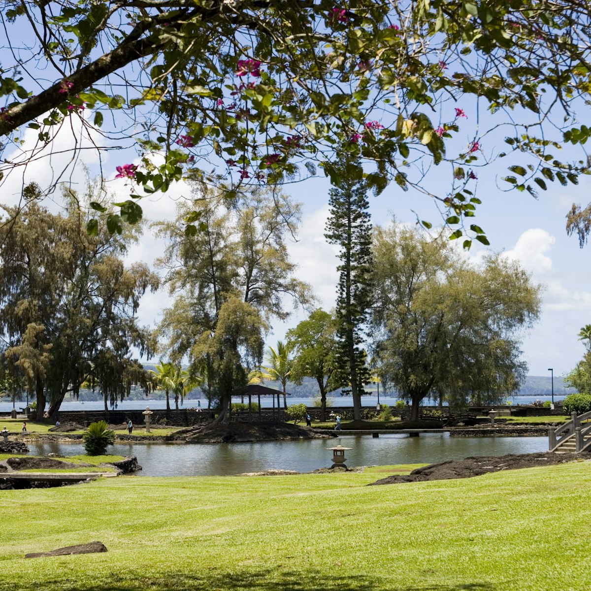 Liliuokalani Park,  Hilo, East Coast.
