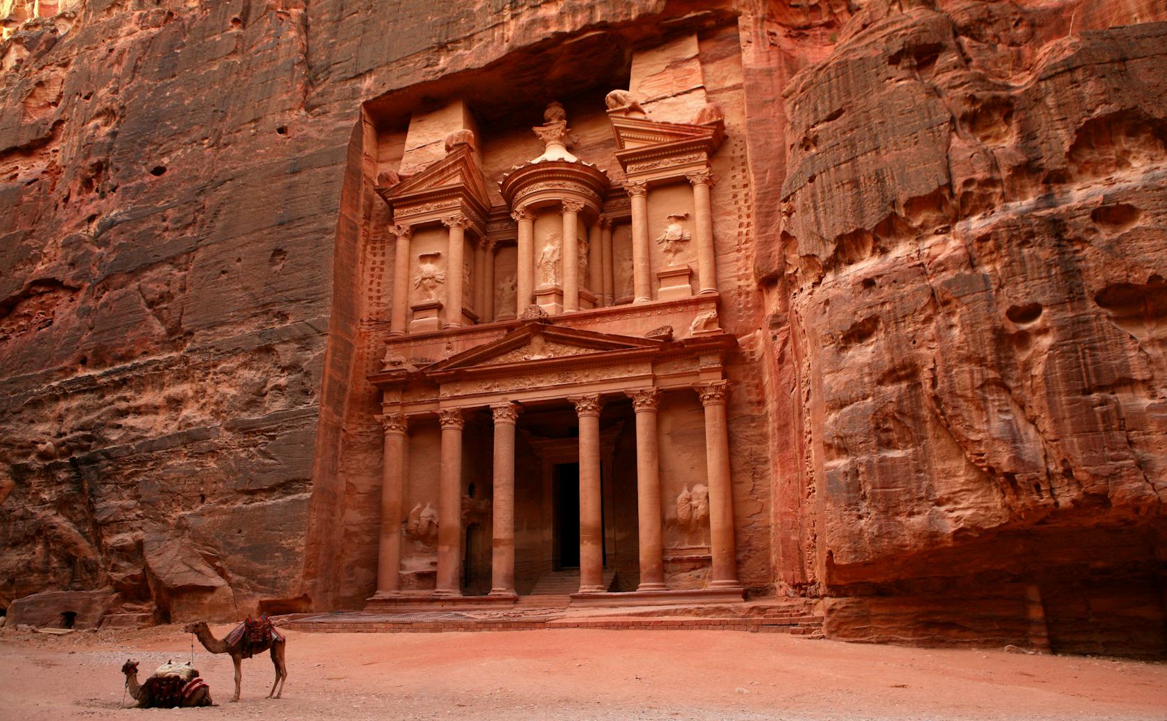 Petra during the day