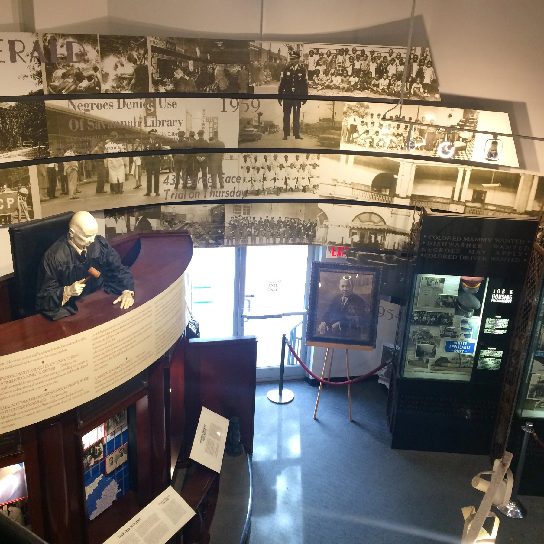 The Civil Rights Institute in Savannah is one of the oldest museums to chronicle the Civil Rights movement.