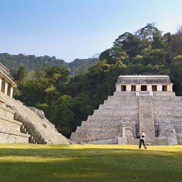 Mexico, Chiapas, Maya Temple of the Inscriptions